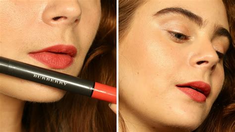 burberry lip velvet crush sheer-matte stain review|burberry lip velvet crush.